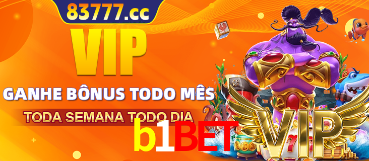 Banner promocional do b1bet oferecendo 100% de recompensas adicionais contínuas para quem fizer o login diário (Daily sign-in), com um mascote de coelho.