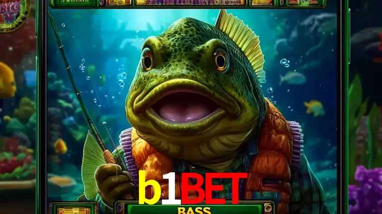 Personagem de peixe pescador do popular jogo de slot com tema de pescaria, uma das emocionantes opções de caça-níqueis para jogar e ganhar no cassino b1bet.